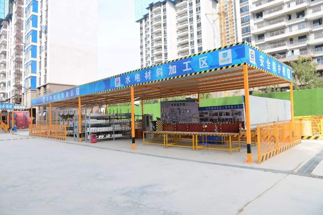 静乐县水电材料堆放棚